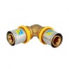 Angolo Doppio Pressare Giallo 26 X 26