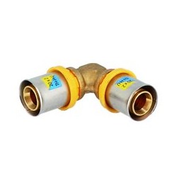 ANGOLO DOPPIO PRESSARE GIALLO 32 X 32