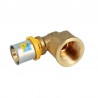 Angolo Femmina Pressare Giallo 1" X 32