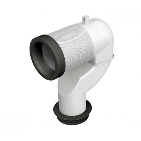 CURVA WC TRASLATA 90° D. 90/110 + 3135/6FISS