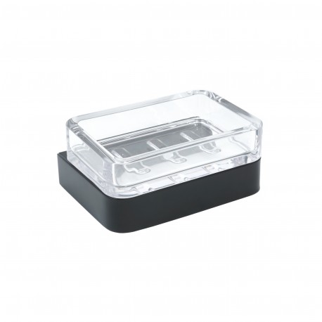 PORTASAPONE ACCIAIO VERNICIATO BLACK