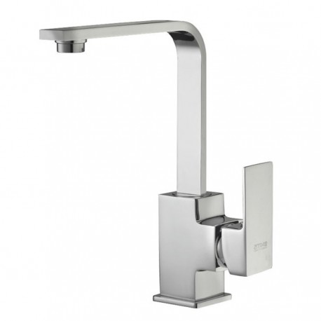 MIX KUBO LAVELLO CANNA ALTA GIREVOLE QUADRA CROMO