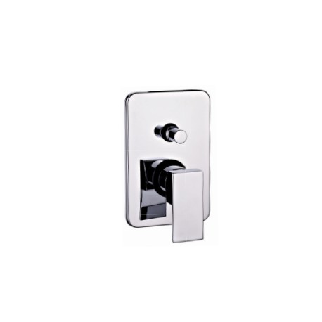 MISCELATORE KUBO INCASSO DOCCIA C/DEVIATORE CROMO