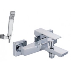 MISCELATORE KUBO VASCA CON DOCCETTA CROMO