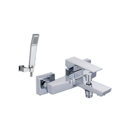 MISCELATORE KUBO VASCA CON DOCCETTA CROMO