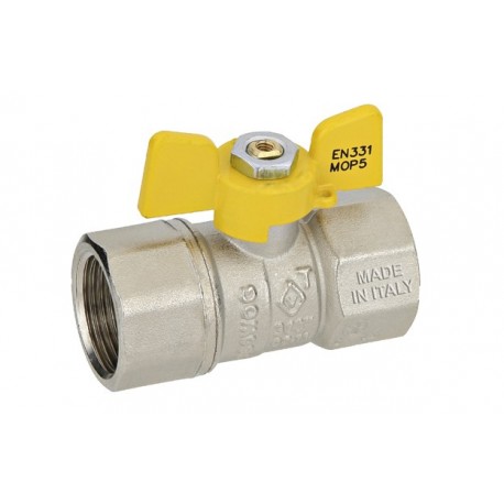 VALVOLA A SFERA FARFALLA GAS F.F. 1/2 APM