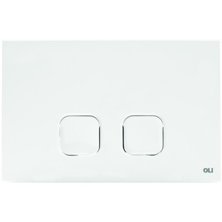 PLACCA PLAIN DUAL BIANCA