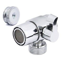 DEVIATORE 90° UNIVERSALE 22/24 CON LEVA IN OTTONE