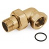 Bocchettone Giallo Curvo M.f. 3 Pz 1/2" Or S.300