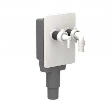 SIFONE INCASSO BIBOX 2 ATT+ ASCIUGATRICE SC. 40/50